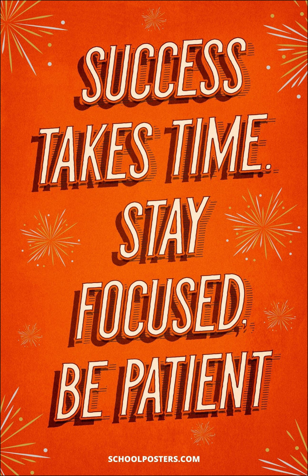 Success Takes Time Poster