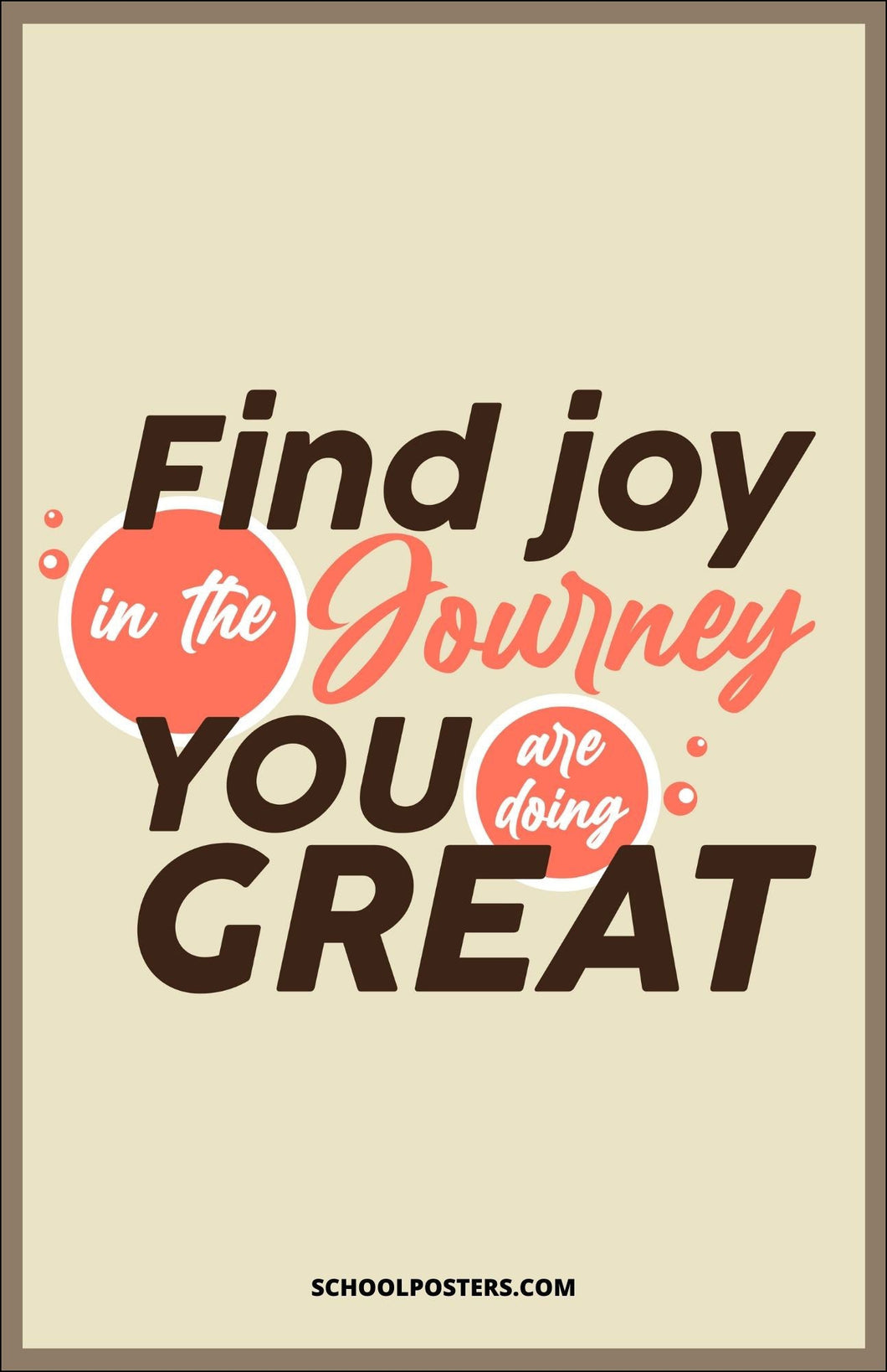 Joy In The Journey Poster