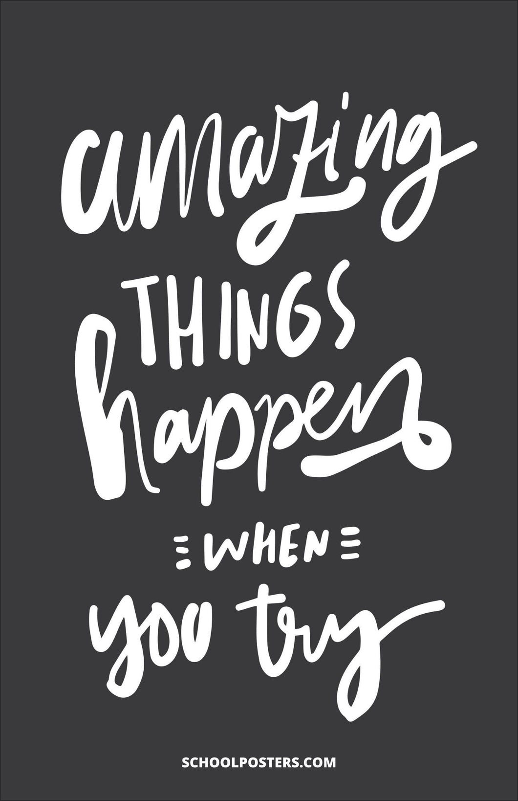 Amazing Things Happen Poster