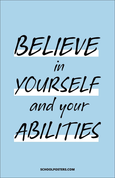 Believe In Yourself Poster