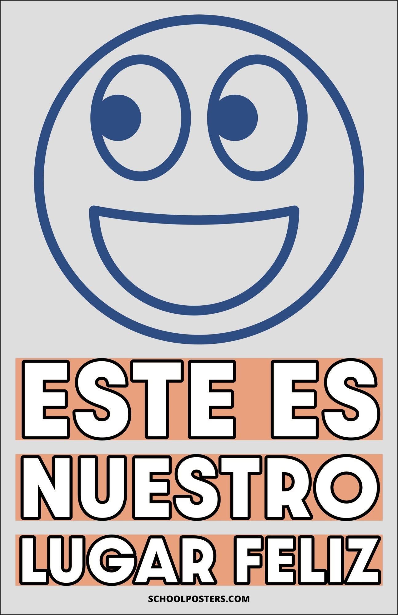 Spanish: Our Happy Place Poster