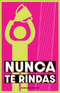 Spanish: Never Give Up Poster