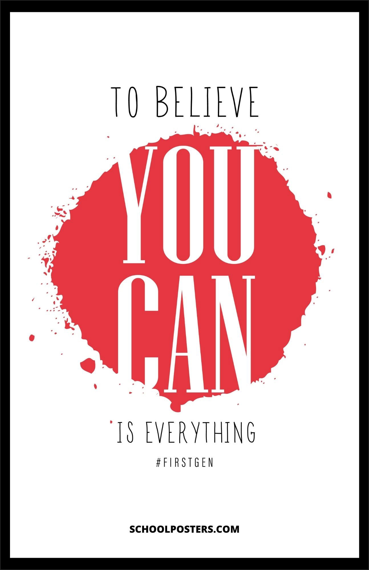 To Believe You Can TRIO Poster