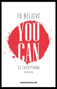 To Believe You Can TRIO Poster