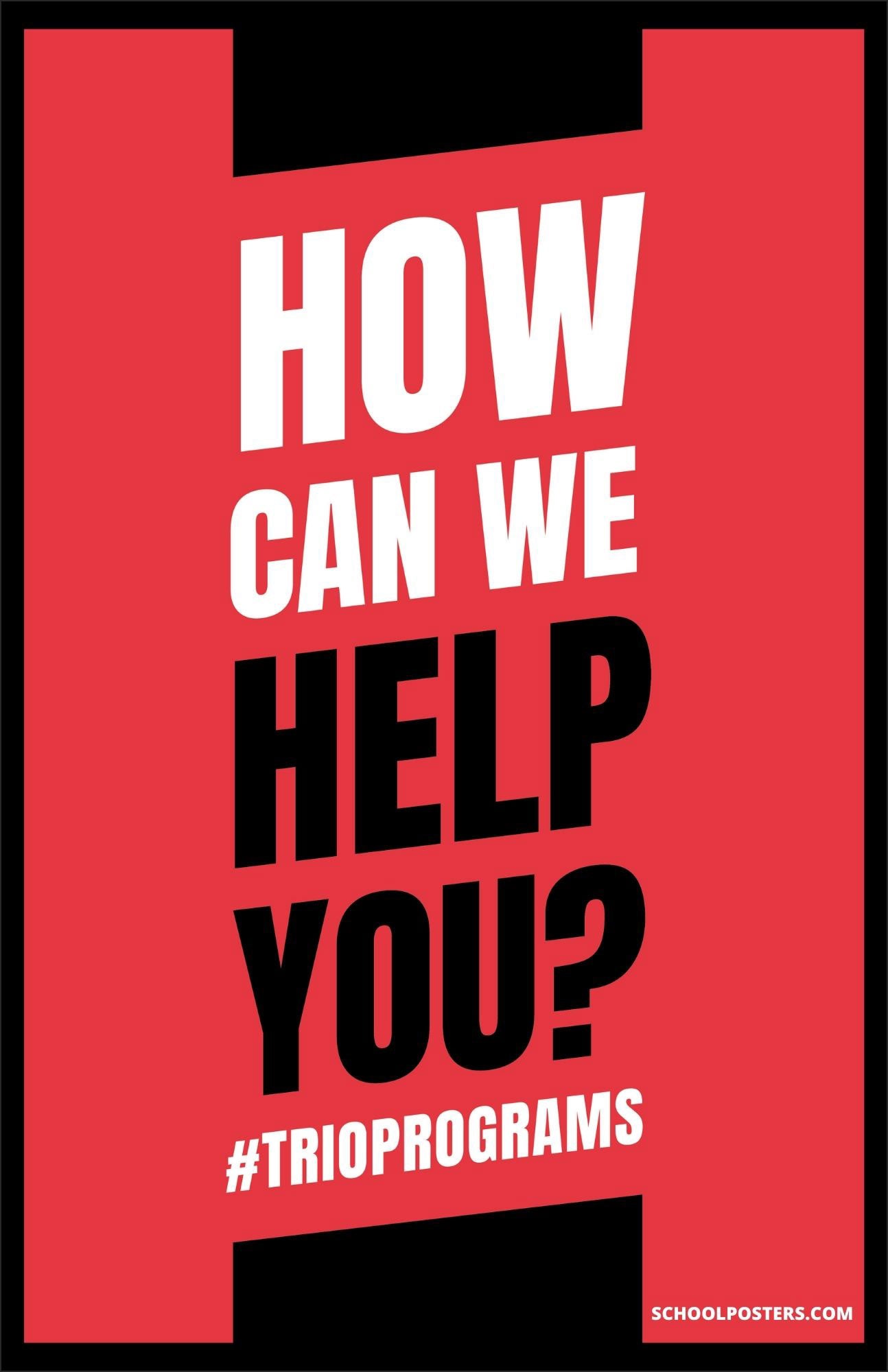 How Can We Help You? TRIO Poster