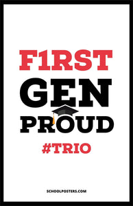 First Gen Proud TRIO Poster