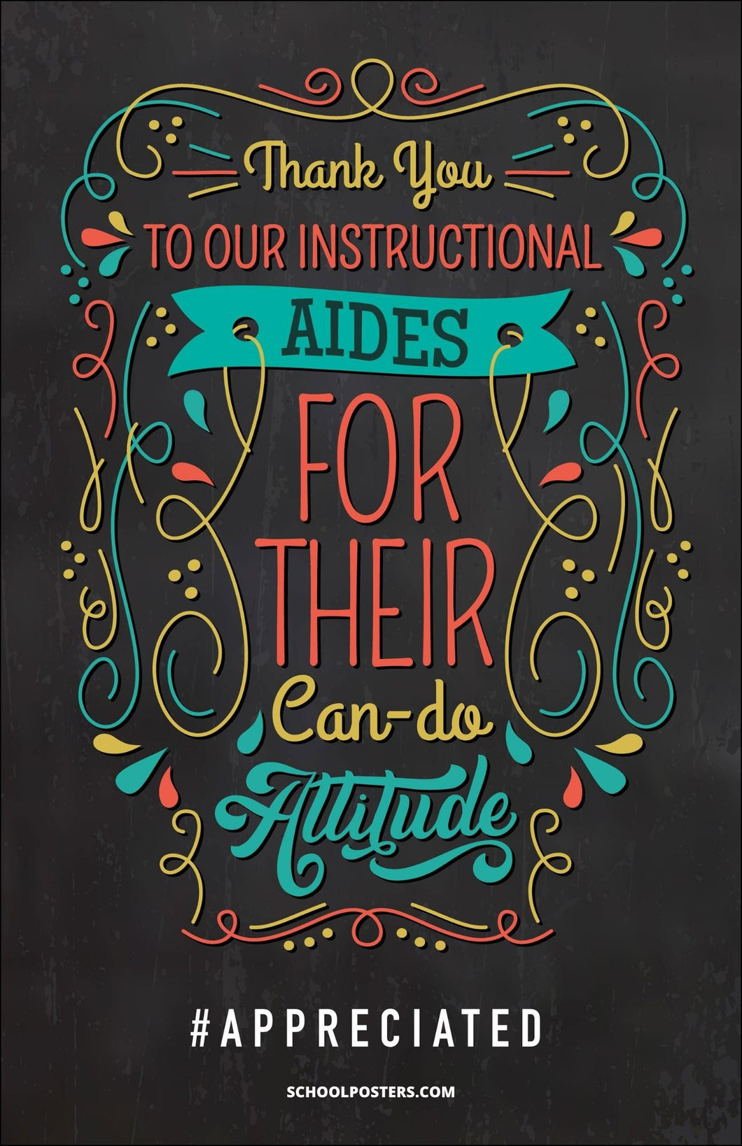Thank You Instructional Aides Poster
