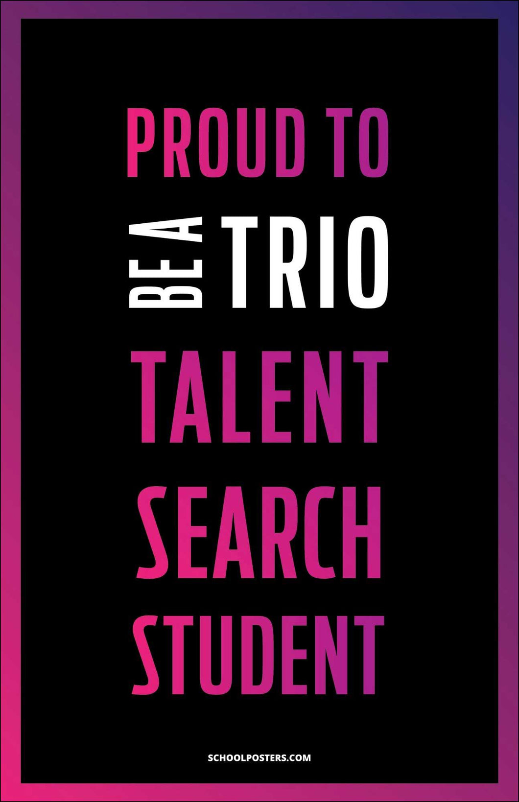 TRIO Talent Search Student Poster