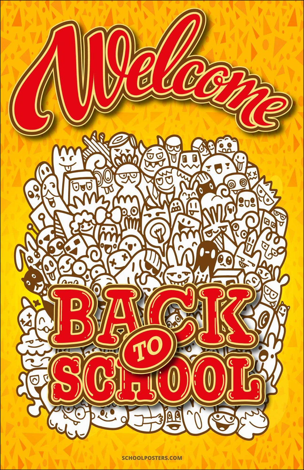 Welcome Back To School Poster