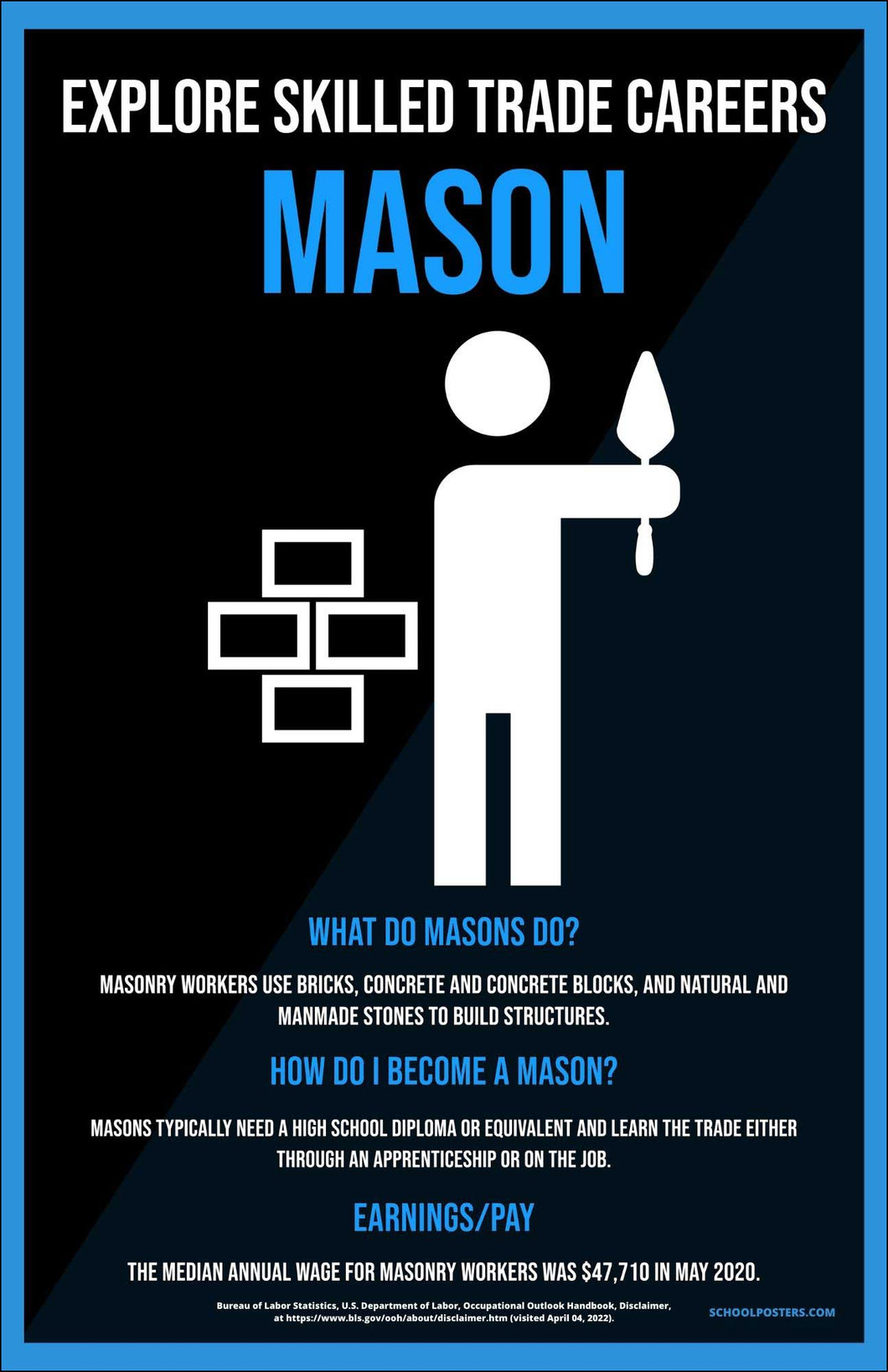 Skilled Trade Mason Poster