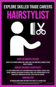 Skilled Trade Hairstylist Poster