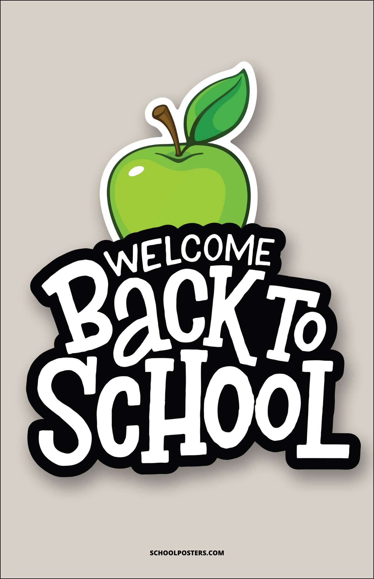 Welcome Back To School Poster – SchoolPosters.com LLC