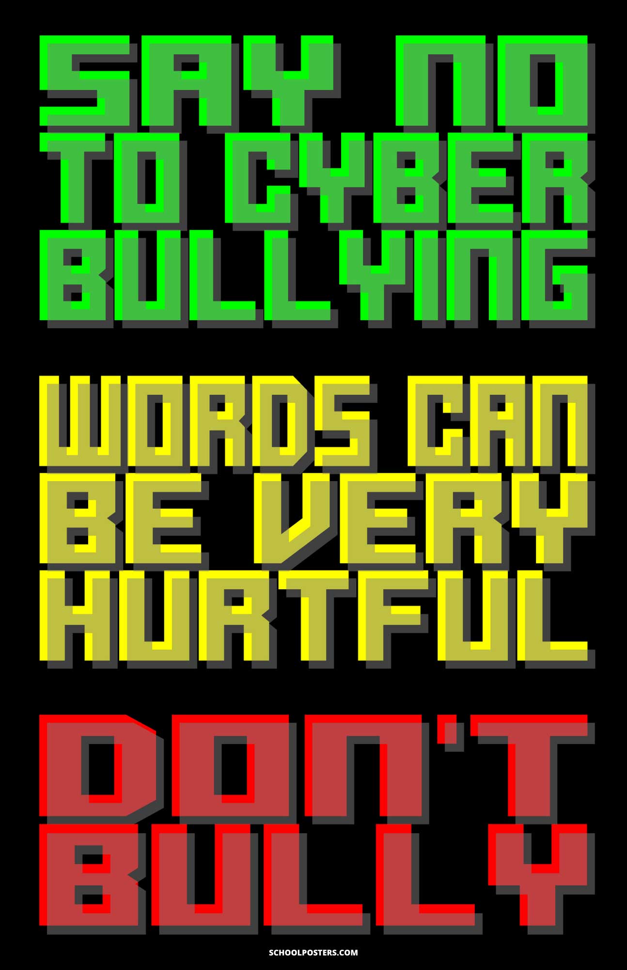 Cyberbullying Poster