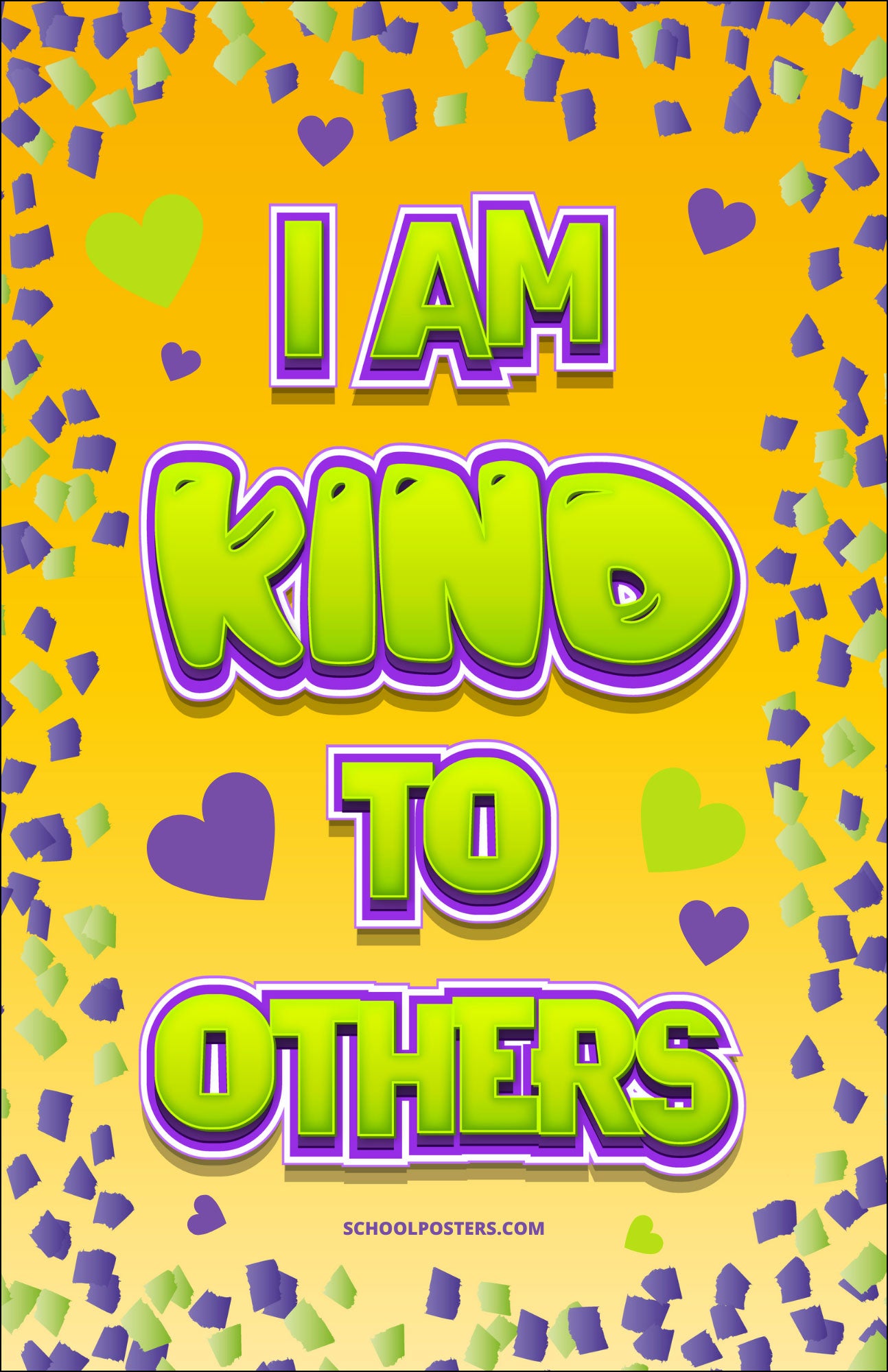 Elementary Affirmations Poster