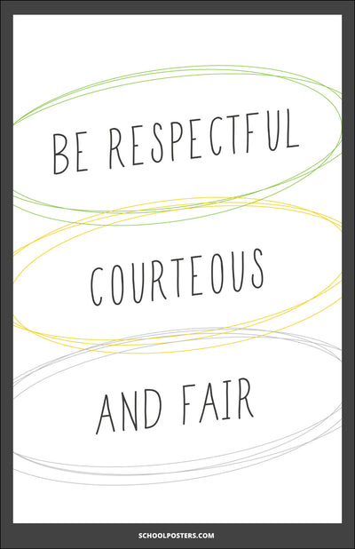 Be Respectful Poster