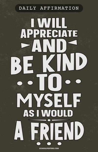 Daily Affirmations Poster