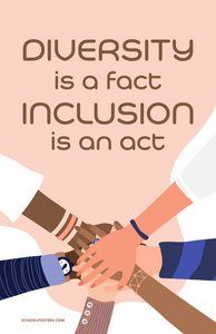 Diversity Is A Fact Poster