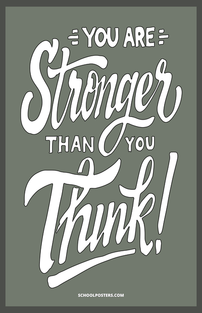 Stronger Than You Think Poster