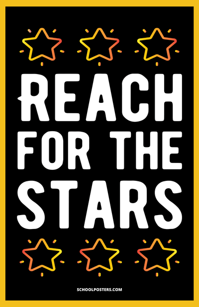 Reach For The Stars Poster