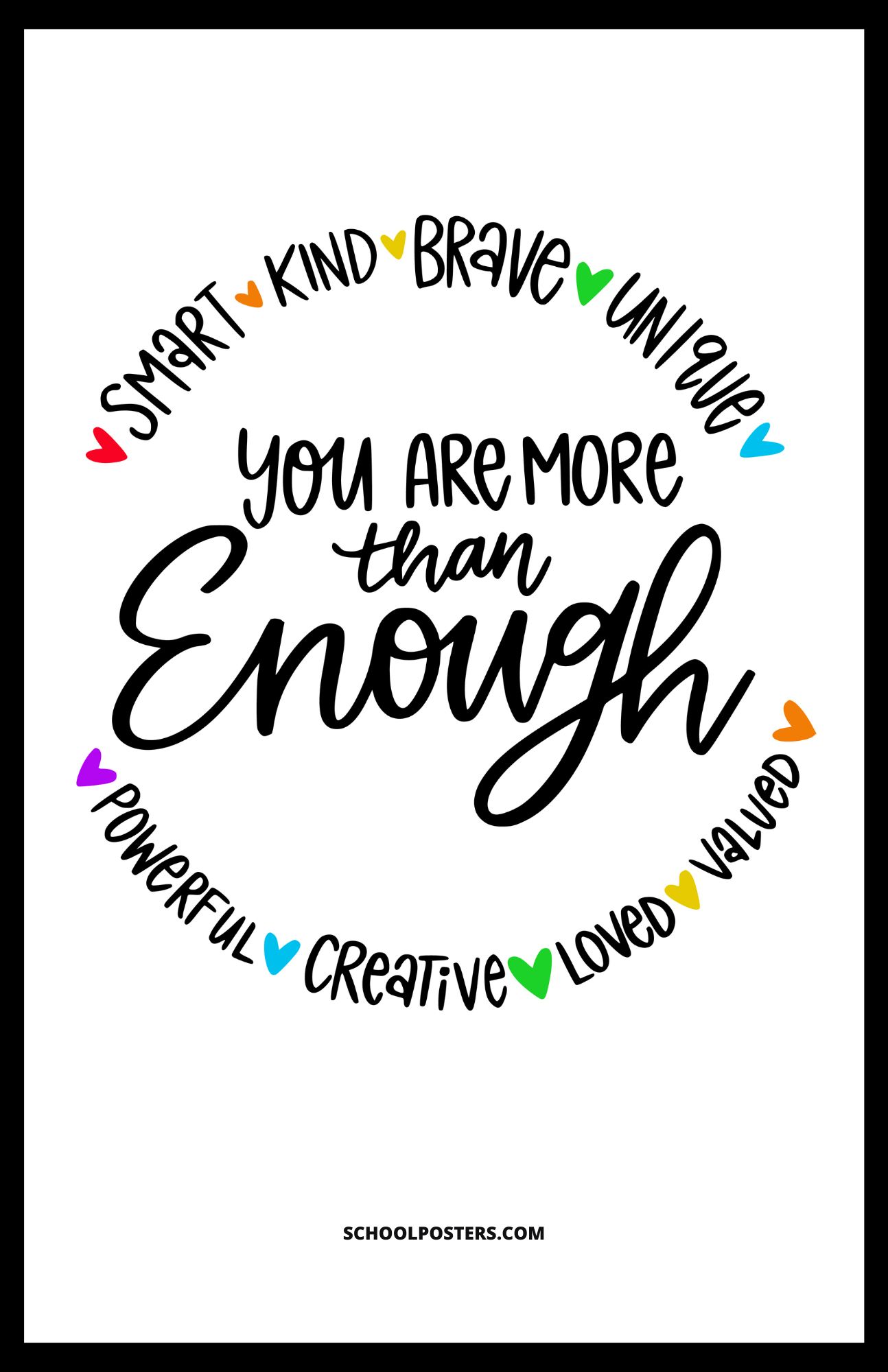 You Are More Than Enough Poster