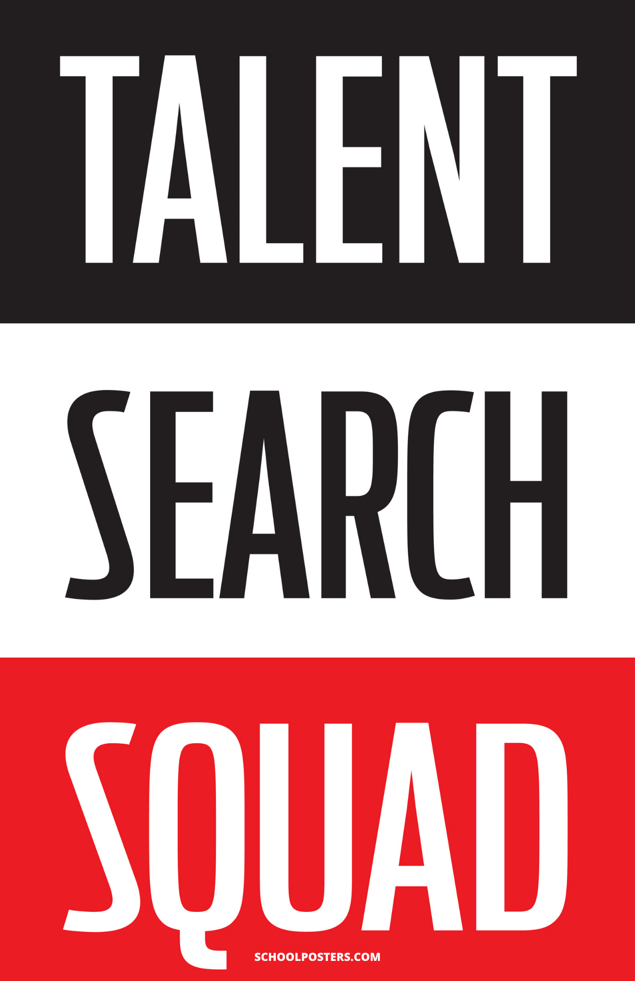 TRIO Talent Search Squad Poster