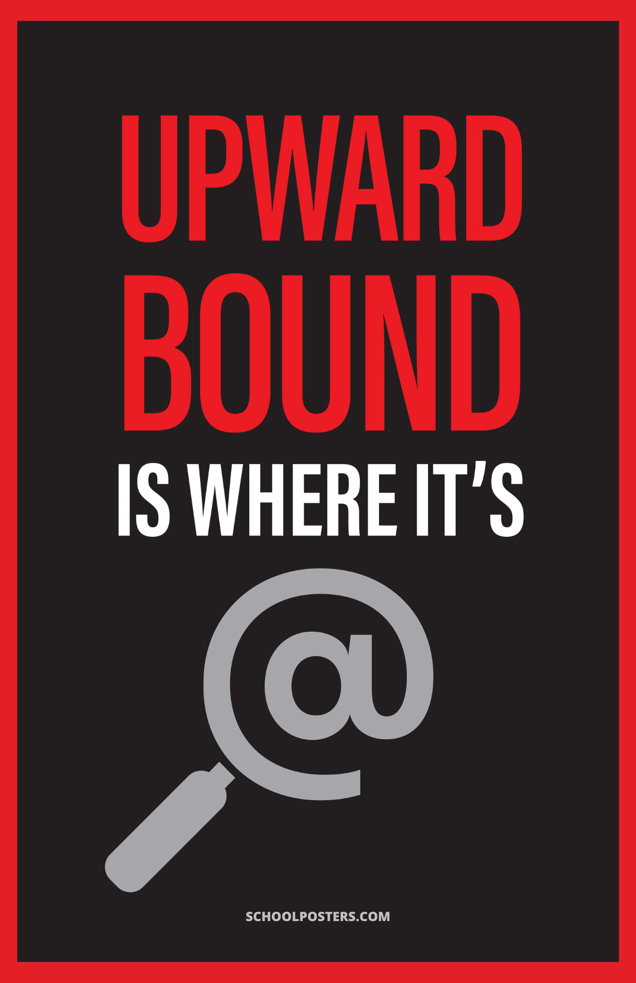 TRIO Upward Bound Is Where It's At Poster