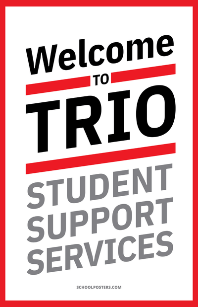 Welcome To TRIO Student Support Services (SSS) Poster