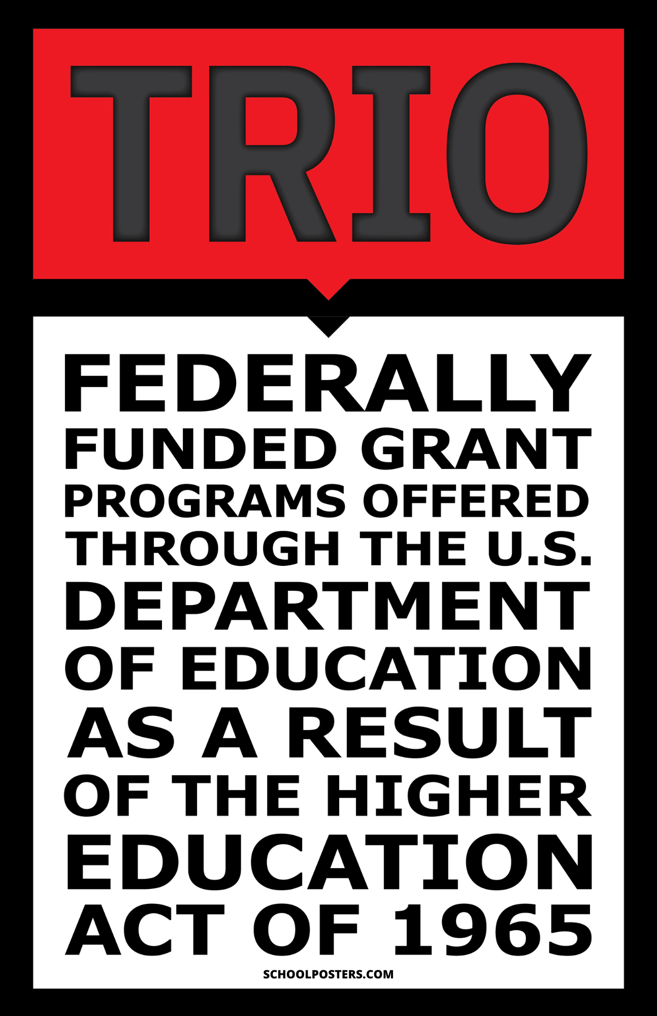 TRIO Programs Poster