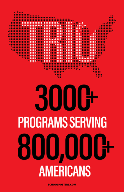 TRIO 3000 Programs Poster