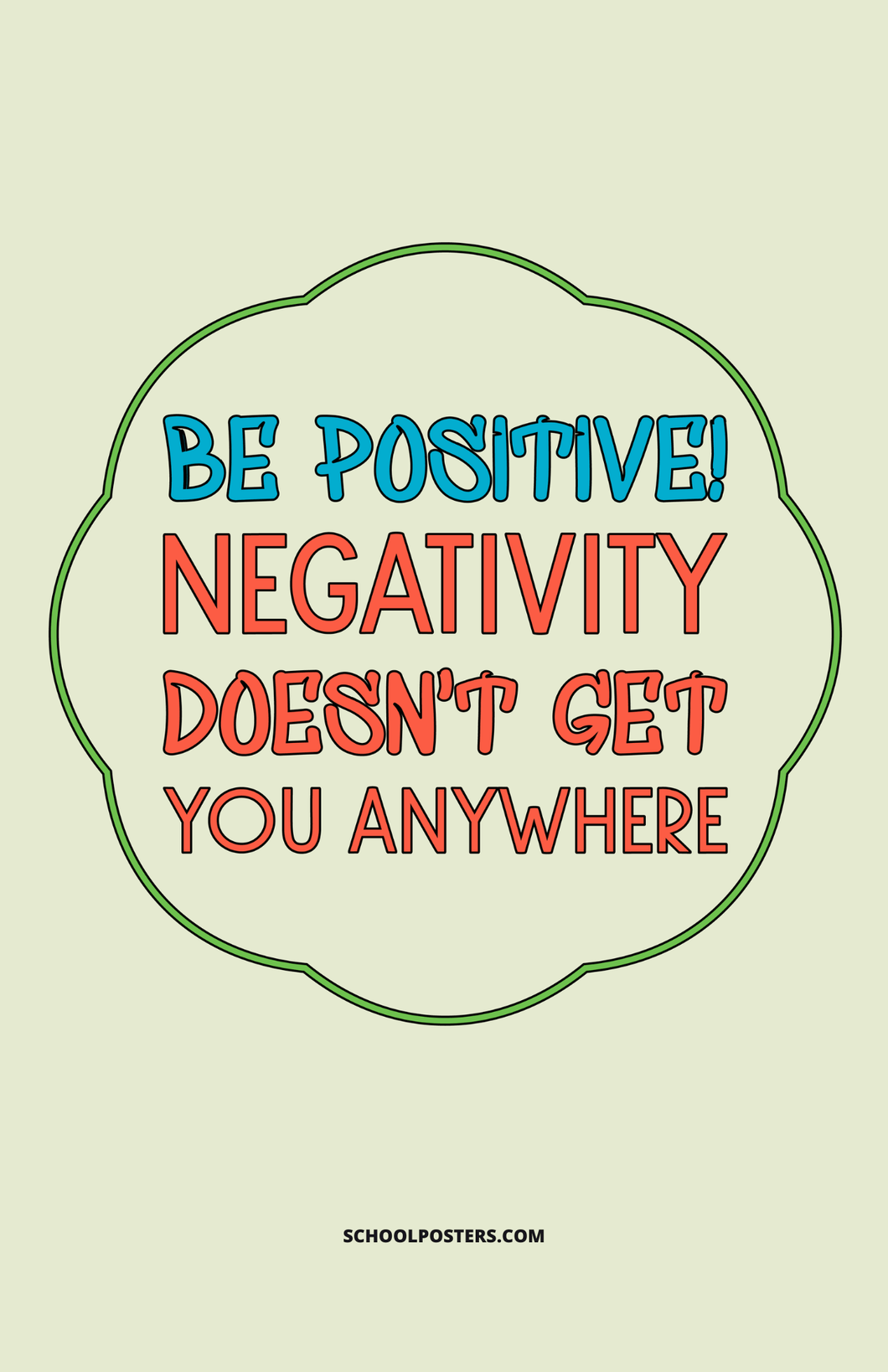 Be Positive Poster
