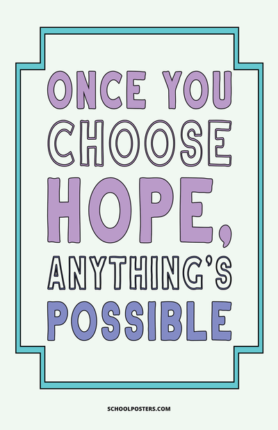 Choose Hope Poster