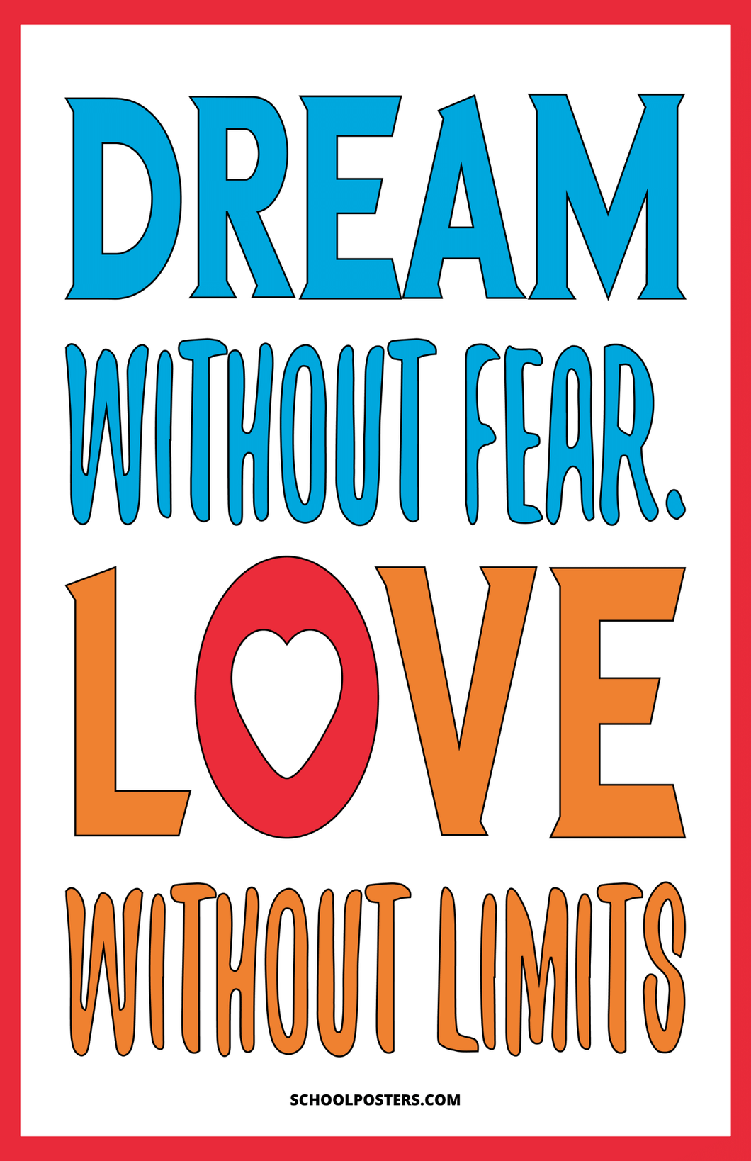 Dream Without Fear Poster