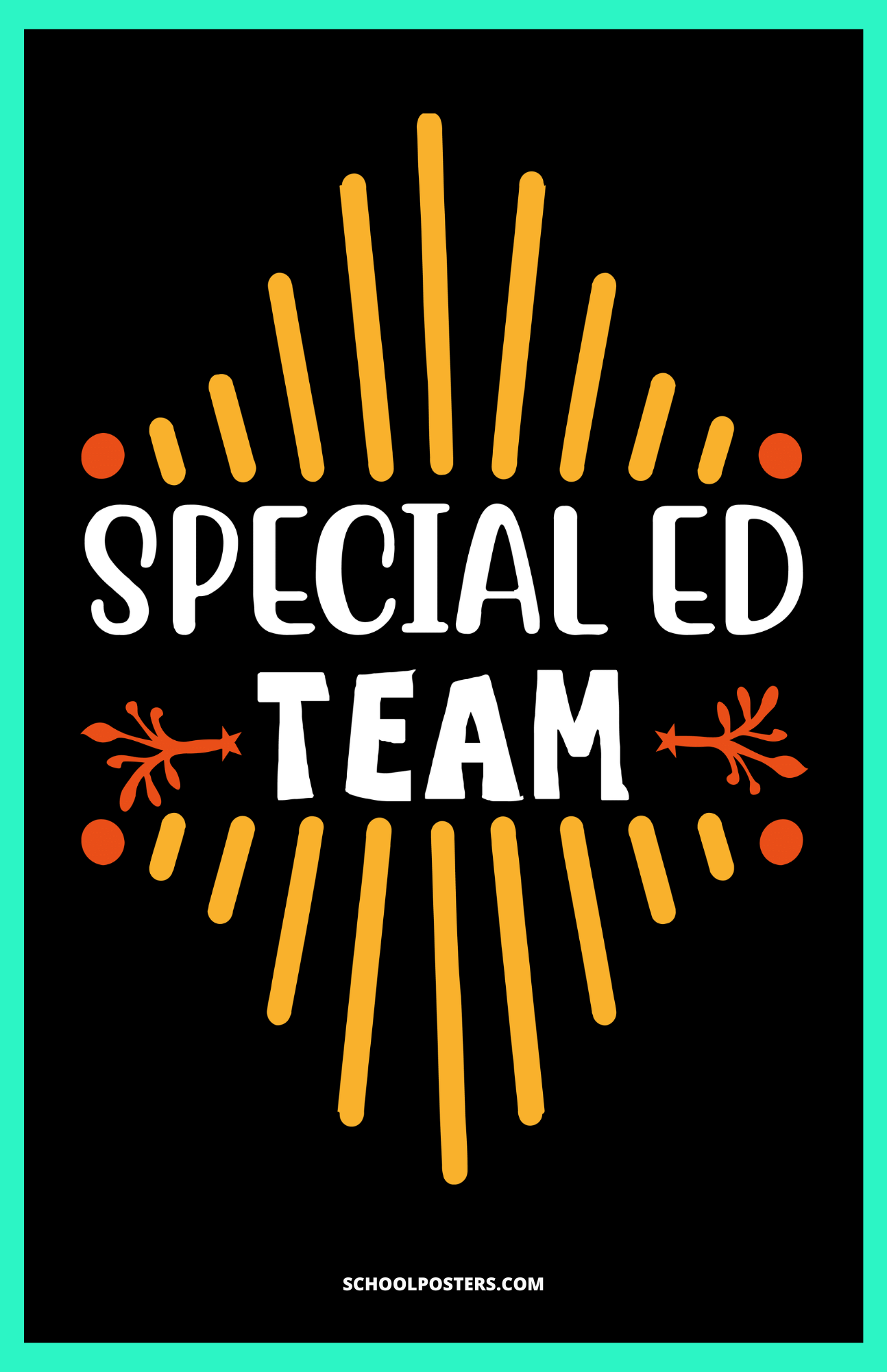 Special Education Team Poster
