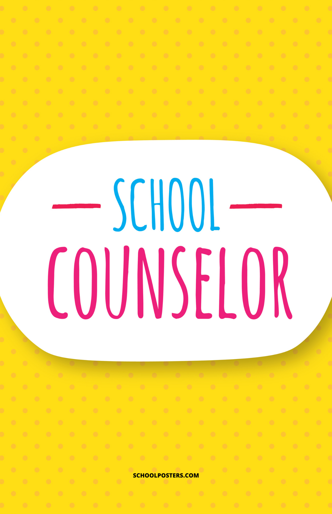 School Counselor Poster