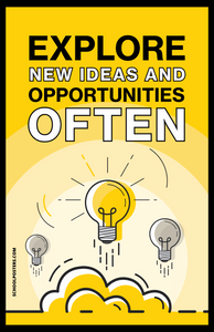 Explore New Ideas Poster