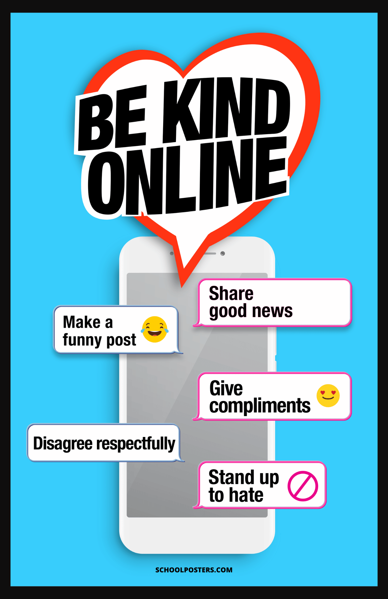 Be Kind Online Poster