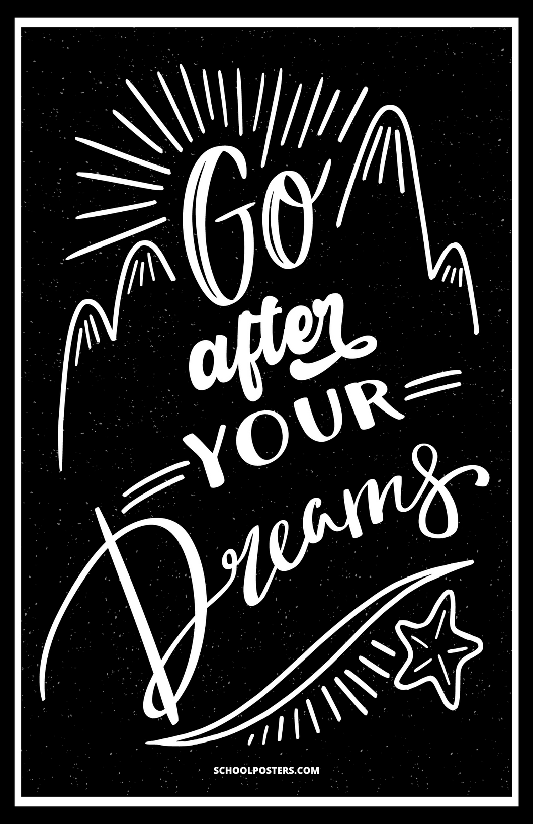 Go After Your Dreams Poster