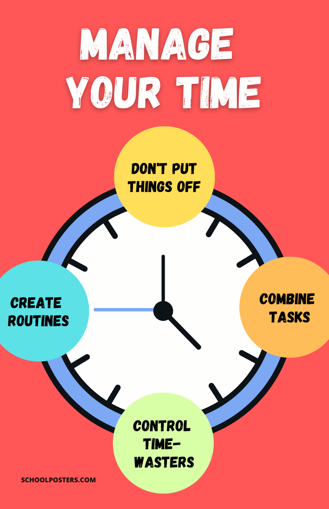 Manage Your Time Poster