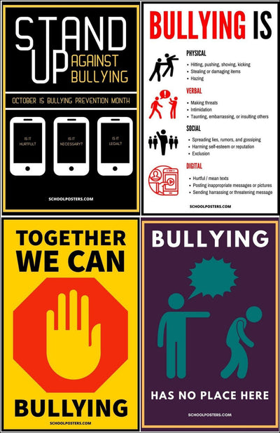 Bullying Prevention and Awareness Poster Package