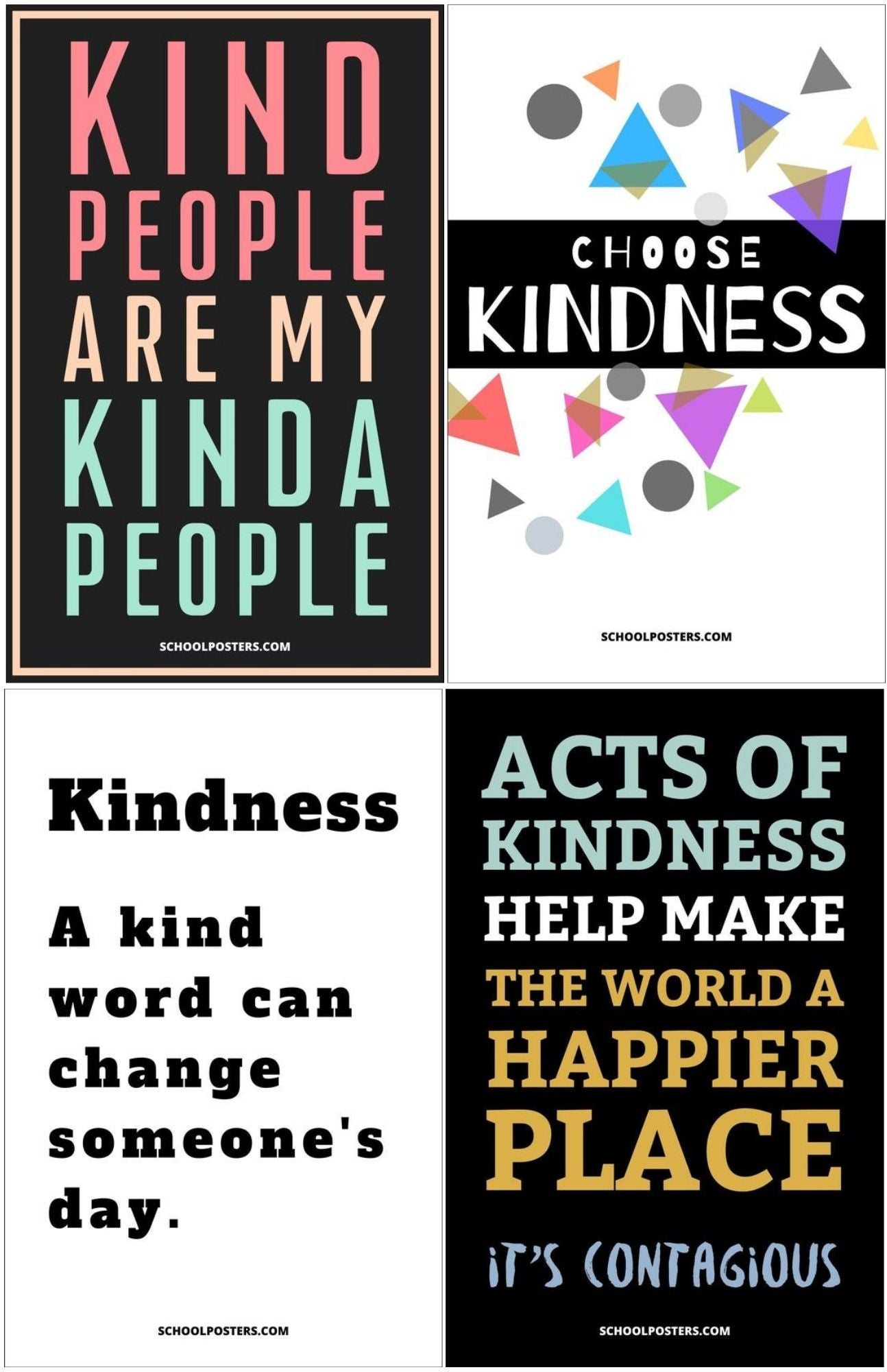 Kindness Poster Package