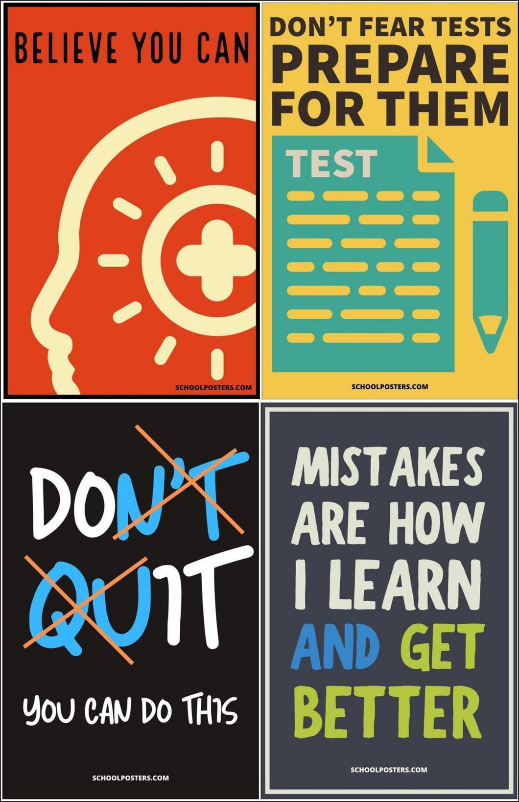 Middle School Large Poster Package
