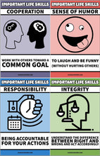 Load image into Gallery viewer, Important Life Skills Poster Package