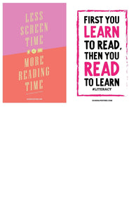 Literacy Poster Package (Set Of 10)