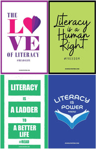 Literacy Poster Package (Set Of 10)