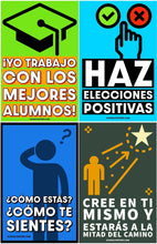 Load image into Gallery viewer, Spanish Middle School Poster Package (Set Of 15)