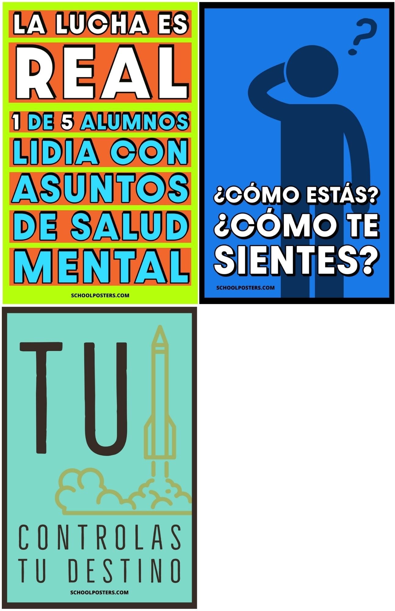 Spanish High School Poster Package (Set Of 15)