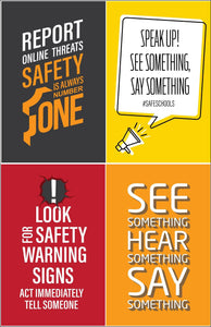 School Safety Poster Package (Set Of 15)