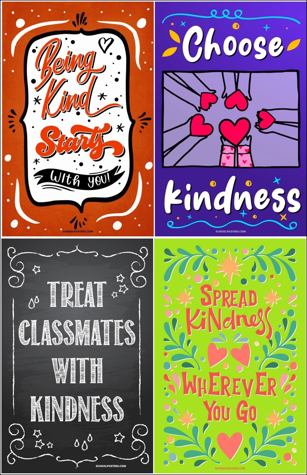 Kindness Poster Package (Set Of 11)