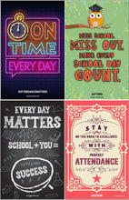 Load image into Gallery viewer, Attendance Poster Package (Set of 10)