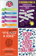 Load image into Gallery viewer, Cyberbullying Prevention &amp; Awareness Poster Package (Set Of 15)